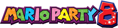 Mario Party 8 title screen for Wii